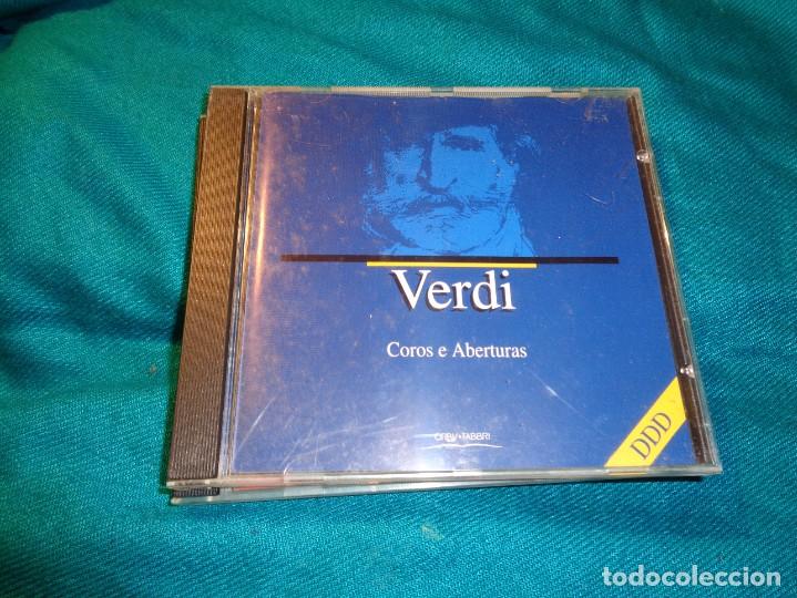 CDs de m&uacute;sica: VERDI. COROS E ABERTURAS. CD - Foto 1
