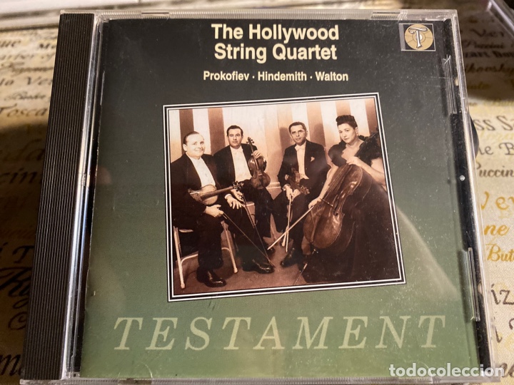 CDs de m&uacute;sica: The Hollywood String Quartet - Prokofiev &middot; Hindemith &middot; Walton (CD, Comp) (Testament) - Foto 1