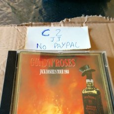 CDs de Música: RARO CD GUNS AND ROSES JACK DANIELS TOUR 1988 LIVE AT THE FELT FORUM N.Y. Lote 312508218