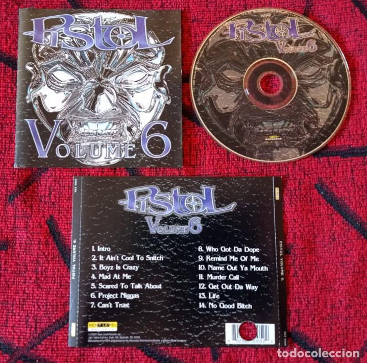 CDs de m&uacute;sica: PISTOL ** Volume 6 ** CD ORIGINAL 2001 USA - Foto 1