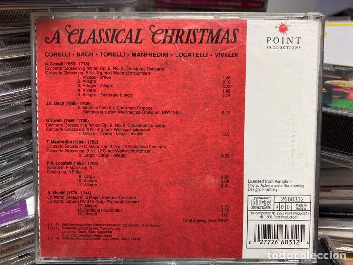 CDs de m&uacute;sica: Various - A Classical Christmas (CD, Comp) - Foto 2