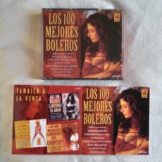 CDs de Música: LOS 100 MEJORES BOLEROS TV 4 CD. Lote 312521548