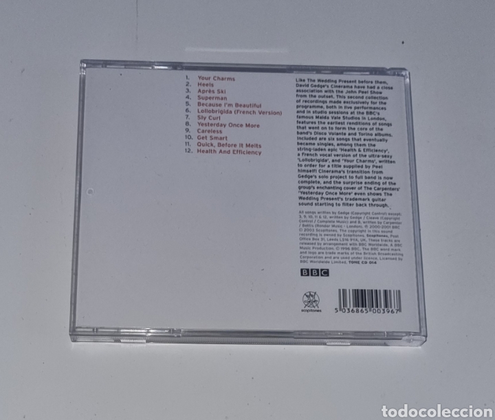 CDs de m&uacute;sica: CINERAMA / CD / JOHN PEEL SESSIONS: SEASON 2 - Foto 3