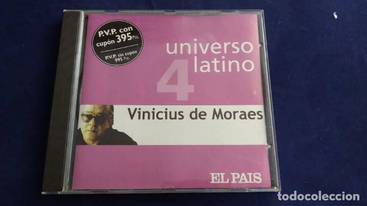 CDs de m&uacute;sica: CD UNIVERSO LATINO 4 VINICIUS DE MORAES. - Foto 1