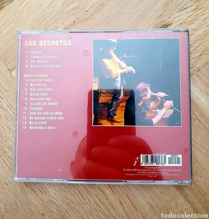 CDs de m&uacute;sica: CD LOS SECRETOS - LA CALLE DEL OLVIDO. - Foto 2