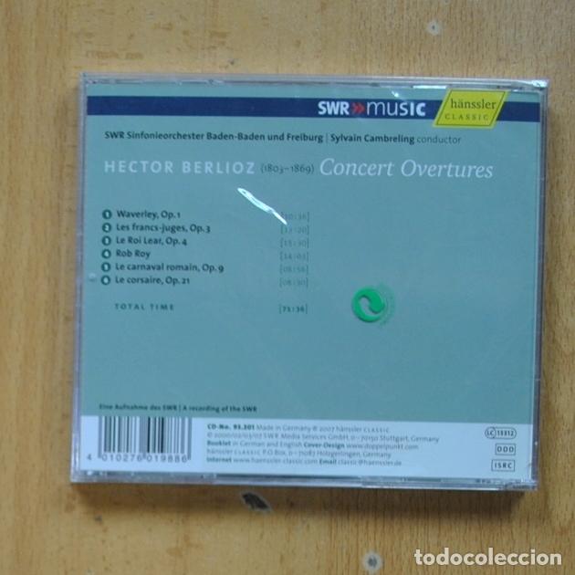 CDs de m&uacute;sica: HECTOR BERLIOZ - CONCERT OVERTURES - CD - Foto 2