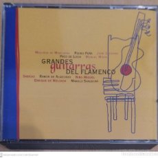 CDs de Música: GRANDES GUITARRAS DEL FLAMENCO - 2 CD'S 1997 (PACO DE LUCIA, SABICAS, ENRIQUE DE MELCHOR...). Lote 312720048