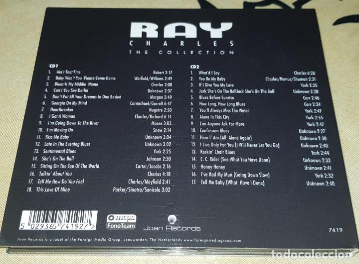 CDs de m&uacute;sica: Doble CD RAY CHARLES THE COLLECTION. - Foto 4