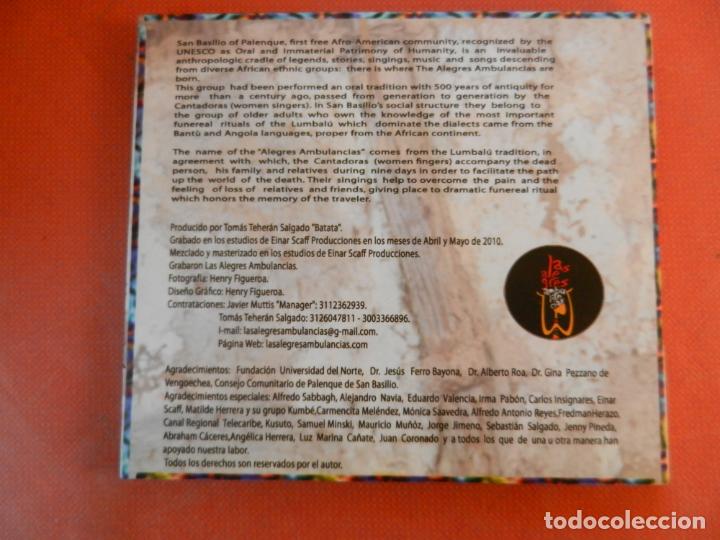 CDs de m&uacute;sica: LAS ALEGRES AMBULANCIAS - PATRIMONIO - CD - Foto 7