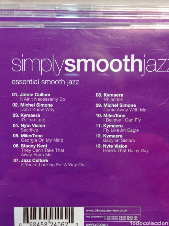 CDs de m&uacute;sica: 3 X CD SIMPLY SMOOTH JAZZ - Foto 4