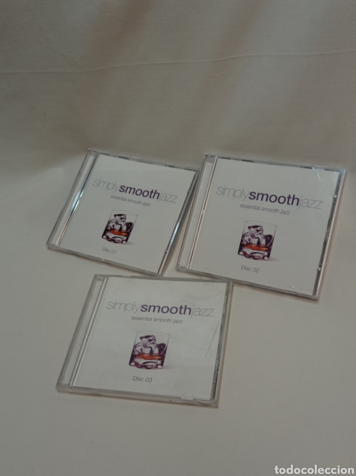 CDs de m&uacute;sica: 3 X CD SIMPLY SMOOTH JAZZ - Foto 1