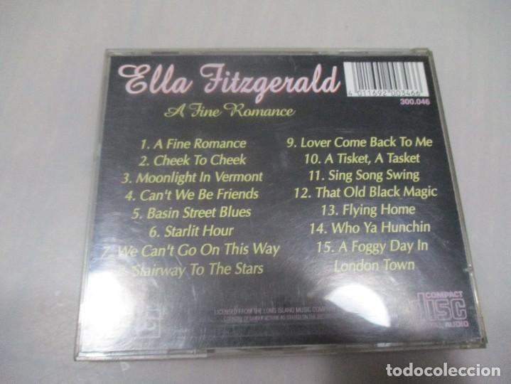 CDs de m&uacute;sica: ELLA FITZGERALD A fine romance DI2103 - Foto 2