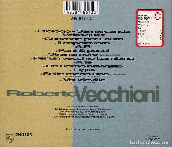 CDs de m&uacute;sica: Roberto Vecchioni - Il Capolavoro. CD - Foto 2
