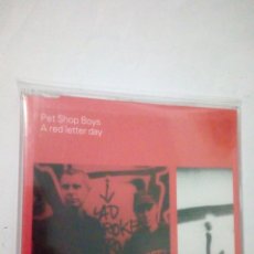 CDs de Música: A RED LETTER DAY - PET SHOP BOYS - CD. Lote 312998778