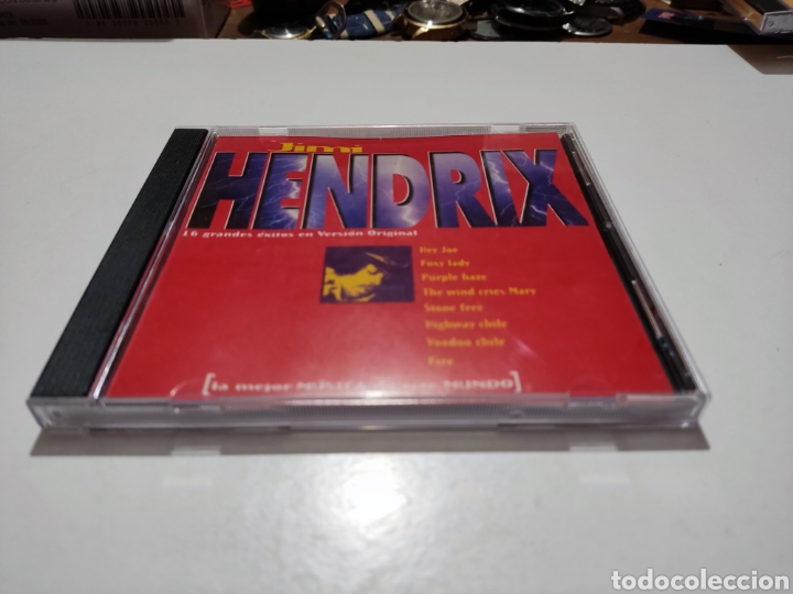 CDs de m&uacute;sica: Jimi Hendrix,grandes &eacute;xitos - Foto 1