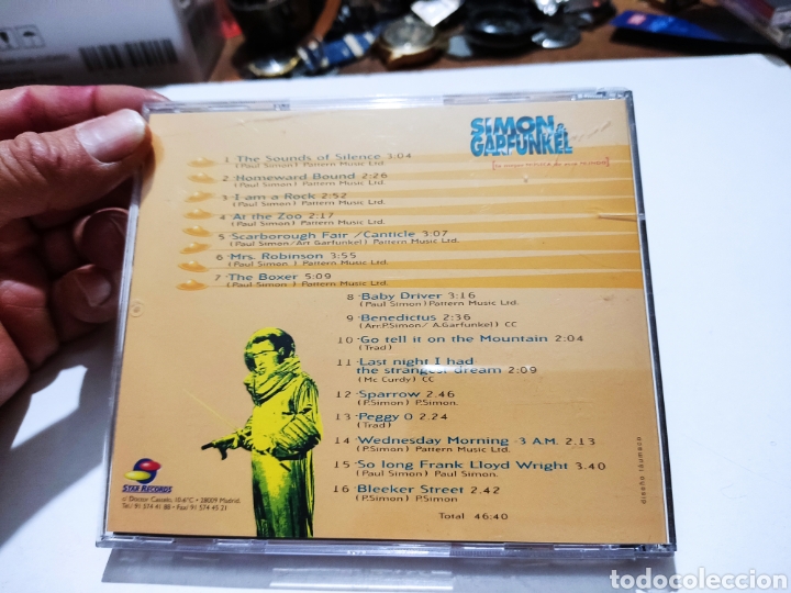 CDs de m&uacute;sica: CD Simon & Garfunkel grandes &eacute;xitos - Foto 4