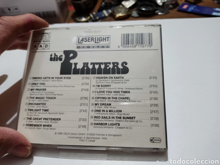 CDs de m&uacute;sica: CD the platters,only you - Foto 3