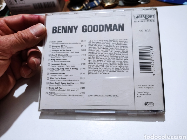 CDs de m&uacute;sica: CD Benny Goodman,jazz - Foto 4