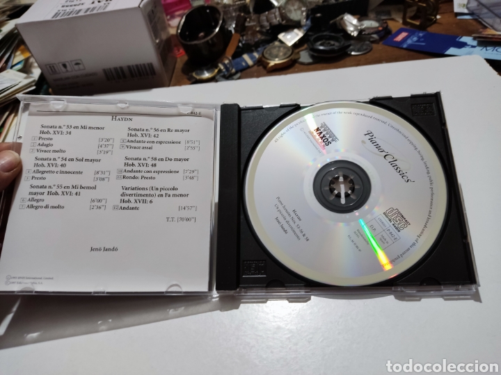 CDs de m&uacute;sica: CD piano classics jeno jando - Foto 2
