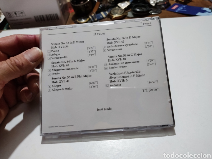 CDs de m&uacute;sica: CD piano classics jeno jando - Foto 4