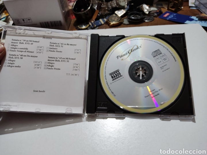 CDs de m&uacute;sica: CD piano classics haydn jeno jando - Foto 2