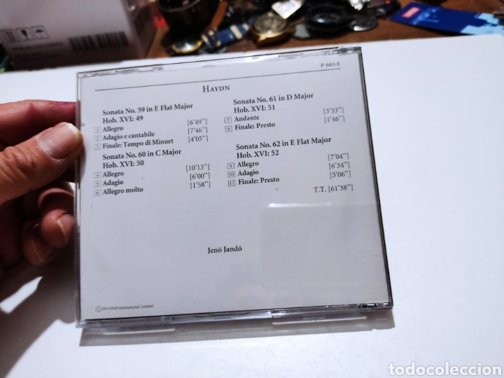 CDs de m&uacute;sica: CD piano classics haydn jeno jando - Foto 3