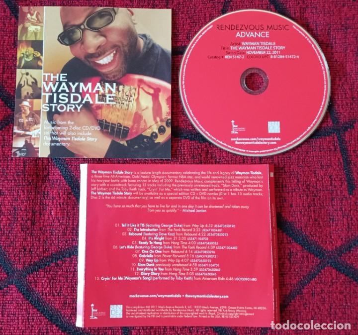 CDs de m&uacute;sica: WAYMAN TISDALE **The Wayman Tisdale Story** CD ORIGINAL 2011 USA PROMOCIONAL