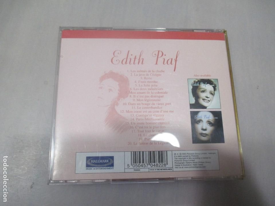 CDs de m&uacute;sica: EDITH PIAF Vol. I DI2174 - Foto 2