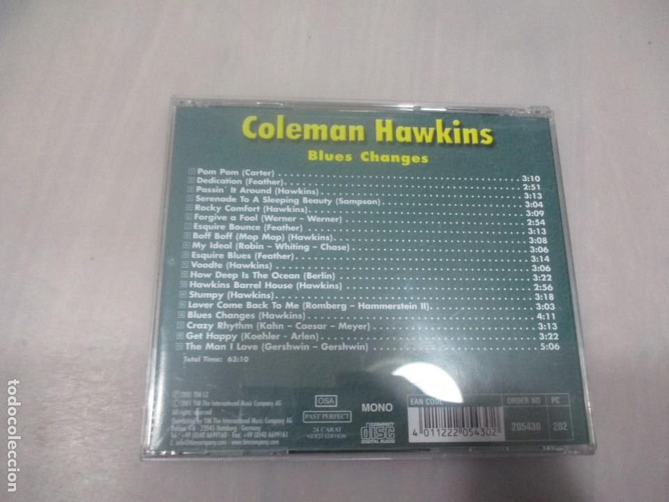 CDs de m&uacute;sica: COLEMAN HAWKINS Blues changes DI2186 - Foto 2