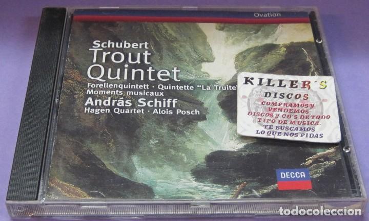CDs de m&uacute;sica: Schubert - Trout Quintet - Andr&aacute;s Schiff - CD - Foto 1