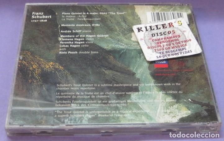 CDs de m&uacute;sica: Schubert - Trout Quintet - Andr&aacute;s Schiff - CD - Foto 2