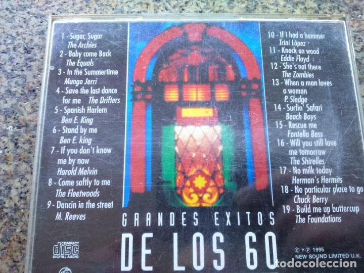 CDs de m&uacute;sica: CD -- GRANDES EXITOS DE LOS 60 -- 19 TEMAS -- - Foto 2