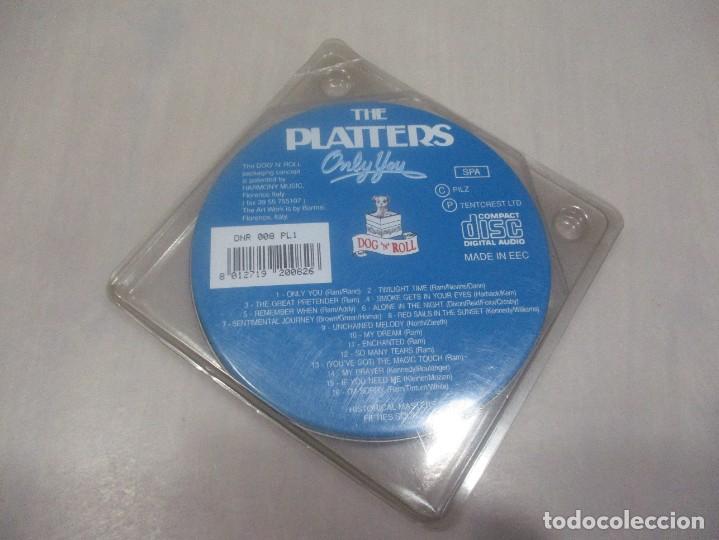 CDs de m&uacute;sica: THE PLATTERS Only you DI2192 - Foto 2