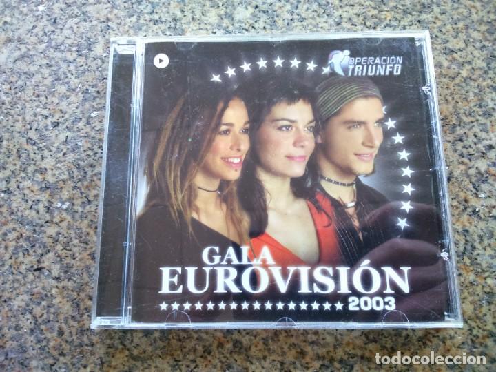 CDs de m&uacute;sica: CD -- GALA EUROVISION 2003 -- OPERACION TRIUNFO -- - Foto 1