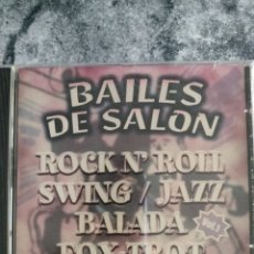 CDs de Música: BAILES DE SALON ROCK N'ROLL SWING JAZZ BALADA FOX TROT EXITOS PRECINTADO NUEVO DESCATALOGADO. Lote 313141928