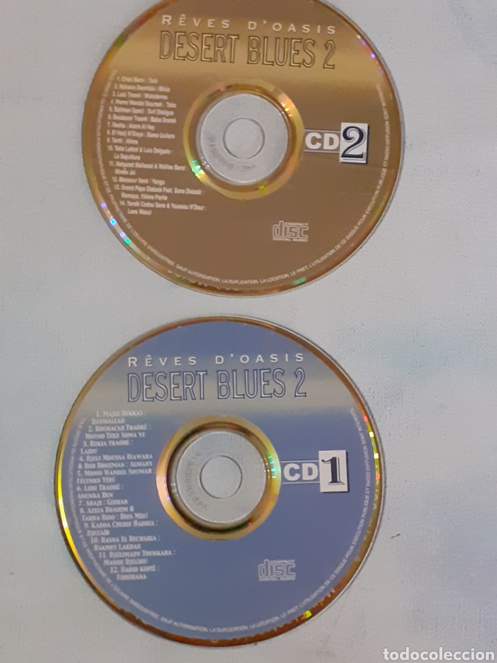 CDs de m&uacute;sica: CD. Reves DOasis. 2 CD. Francia. No probado. - Foto 3