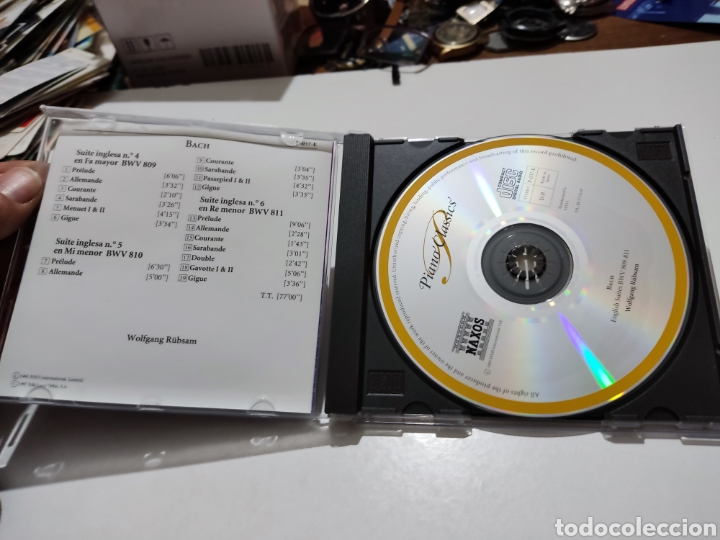 CDs de m&uacute;sica: CD piano classics Bach - Foto 2