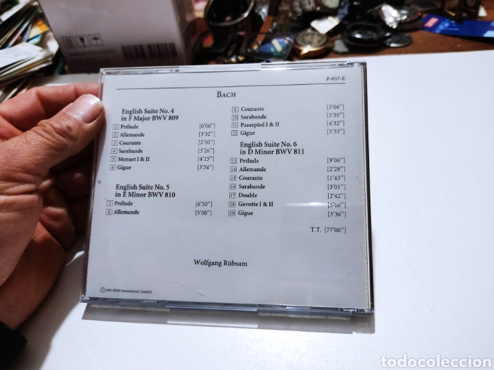 CDs de m&uacute;sica: CD piano classics Bach - Foto 4
