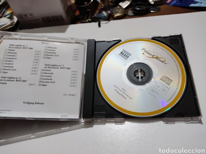 CDs de m&uacute;sica: CD piano classics Bach - Foto 2