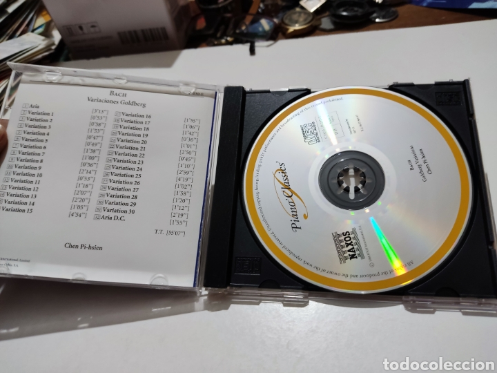 CDs de m&uacute;sica: CD piano classics Bach - Foto 3
