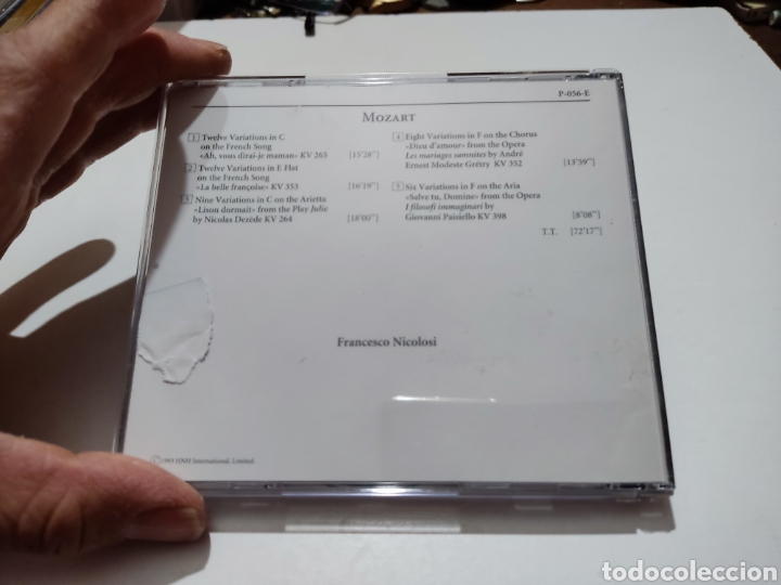 CDs de m&uacute;sica: CD piano classics Mozart - Foto 4