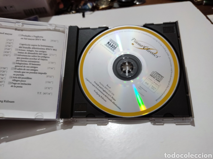 CDs de m&uacute;sica: CD piano classics Bach - Foto 2