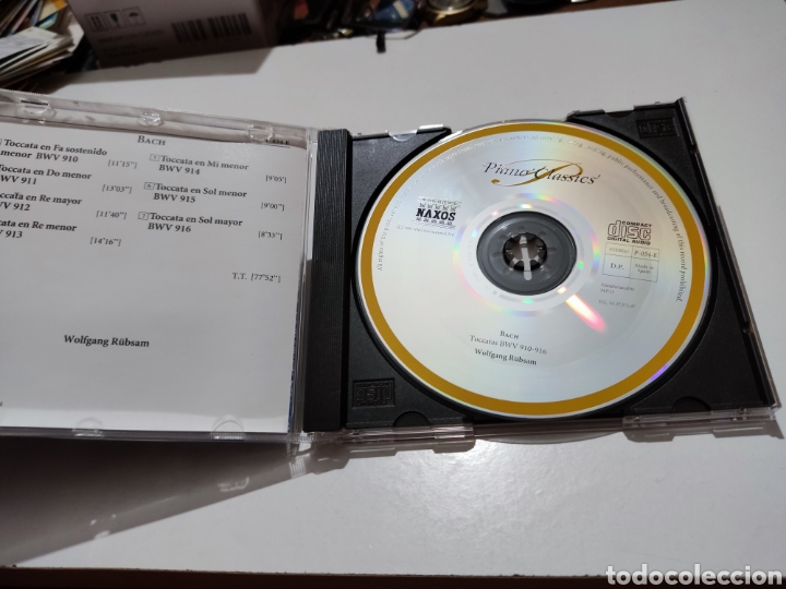 CDs de m&uacute;sica: CD piano classics Bach - Foto 2