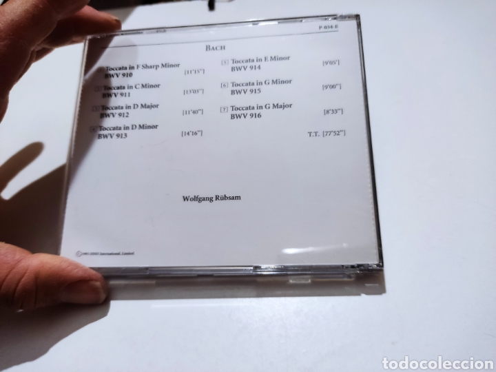 CDs de m&uacute;sica: CD piano classics Bach - Foto 4