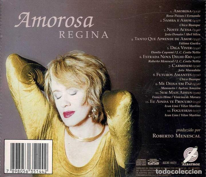 CDs de m&uacute;sica: Regina - Amorosa. CD dedicado - Foto 2
