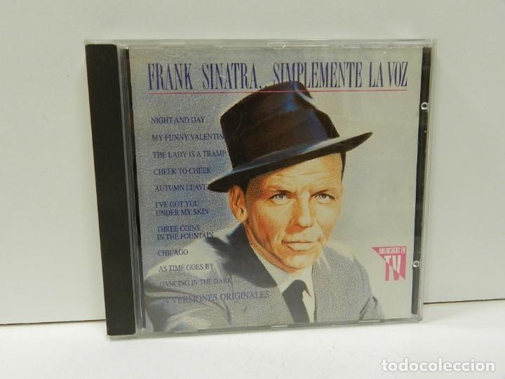 CDs de m&uacute;sica: DISCO CD. Frank Sinatra &lrm;&ndash; ...Simplemente La Voz. COMPACT DISC. - Foto 1
