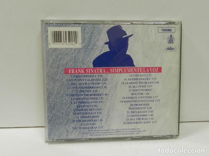CDs de m&uacute;sica: DISCO CD. Frank Sinatra &lrm;&ndash; ...Simplemente La Voz. COMPACT DISC. - Foto 2