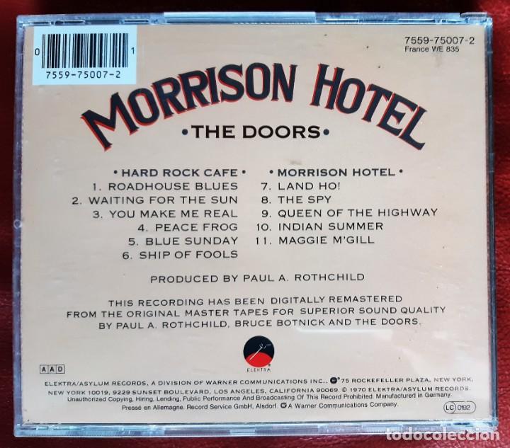 CDs de m&uacute;sica: THE DOORS - MORRISON HOTEL CD - Foto 2
