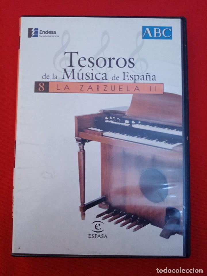 CDs de m&uacute;sica: TESOROS DE LA M&Uacute;SICA DE ESPA&Ntilde;A N 8 LA ZARZUELA II