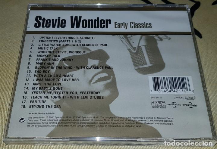 CDs de m&uacute;sica: CD STEVIE WONDER Early Classics - Foto 3